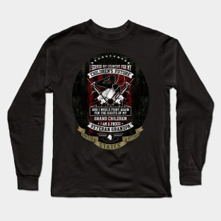 US Veteran I Served MY Country for My Kids Long Sleeve T-Shirt